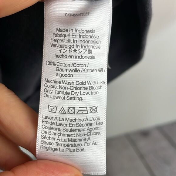 MADEWELL DARK GREY ORGANIC COTTON PATCH POCKETS CARDIGAN TOP Sz XXS - Picture 9 of 14